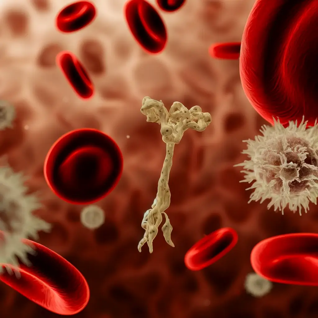 A realistic depiction of antibodies. bilingual book for kids