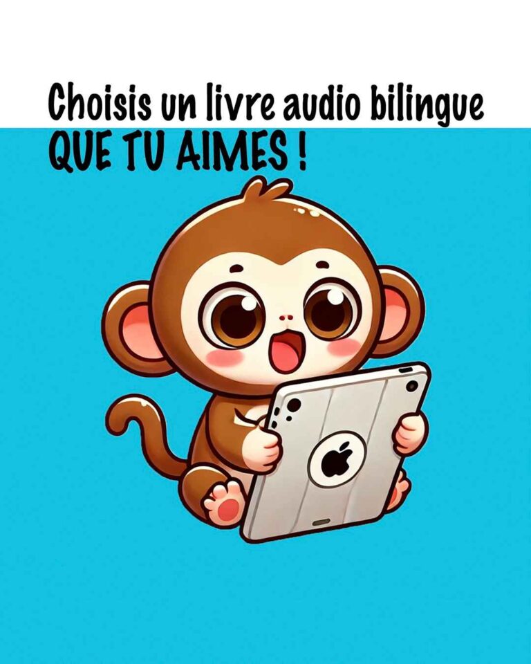 les livres audio bilingues en anglais et en français