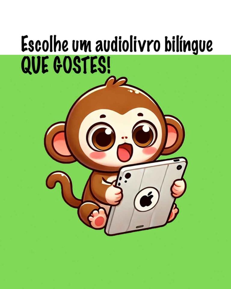 Como usar audiolivros bilíngues
