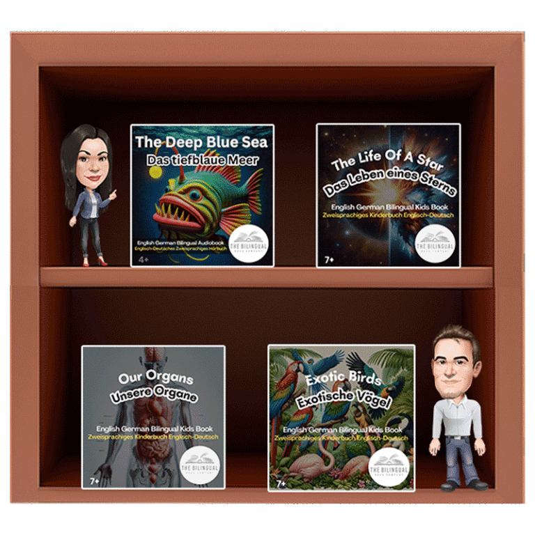 german english bilingual audiobooks bookshelf ages 7 plus