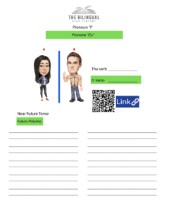 General Portuguese Pronouns I Formal Worksheets bilingual teacher resources