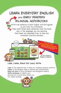 English portuguese bilingual Activity Books 3