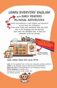English mandarin bilingual Activity Books 3