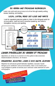 English French bilingual Activity Books 1