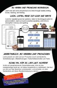 English German bilingual Activity Books 1