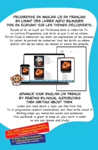 English French bilingual Activity Books 7