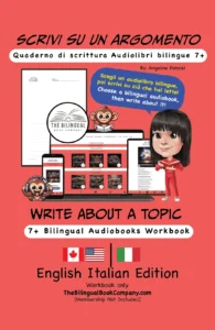 English Italian bilingual Activity Books 8